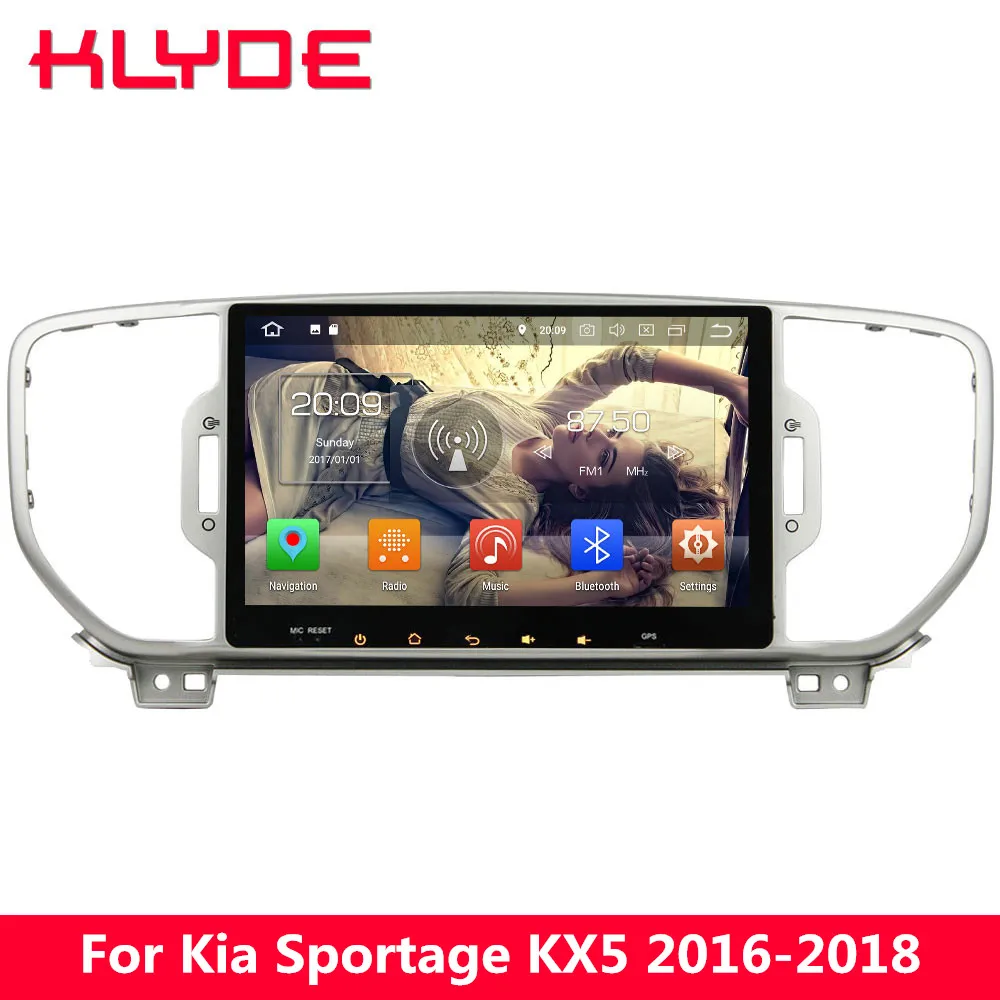 

KLYDE 9" IPS Octa Core PX5 4G Android 8.0 7.1 4GB RAM 32GB ROM Car DVD Multimedia Player Radio Stereo For Kia Sportage 2016 2017