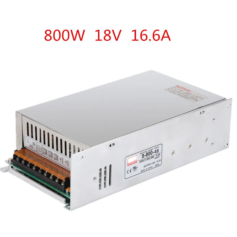 

48V 800W High Quality Voltage Converter Switching Power Supply S-800-48