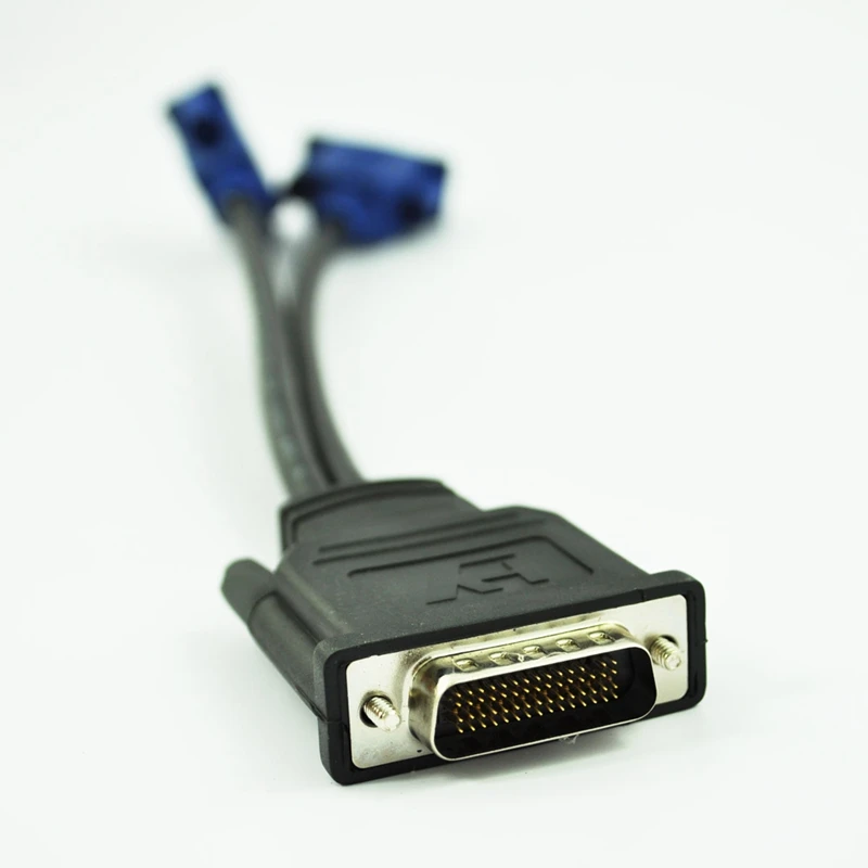 DMS-59 Pin to 2 Dual VGA 15 Pin Female Splitter Кабель-адаптер