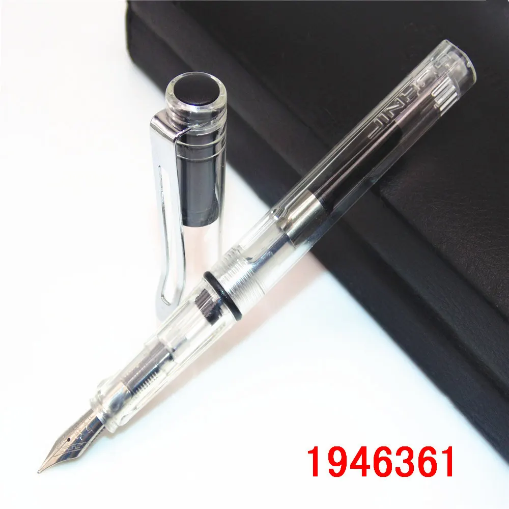 JINHAO 599, все цвета, Студенческая Мода, средний и тонкий перьевая ручка, лучший подарок для подарка, школьные офисные принадлежности