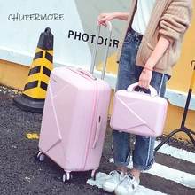 Легкий вес и компактный прокатный багажные наборы Spinner ABS студенты дорожные сумки 20-26 дюймов кабина пароль чемодан колеса