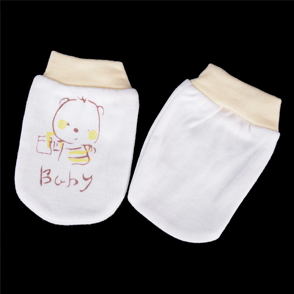 1 пара милых детских перчаток Kawaii с рисунком для мальчиков и девочек, мягкие митенки, один размер, подходят для большинства детей