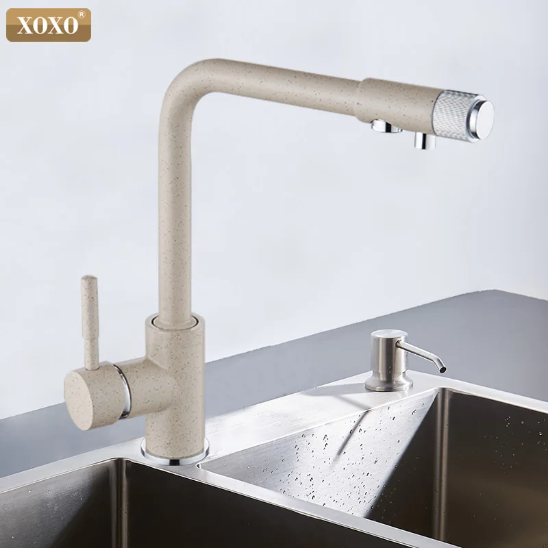  XOXO Filter kitchen faucet Cold and hot installation mixer tap deck rotate 360 degrees and the wate - 32850641185