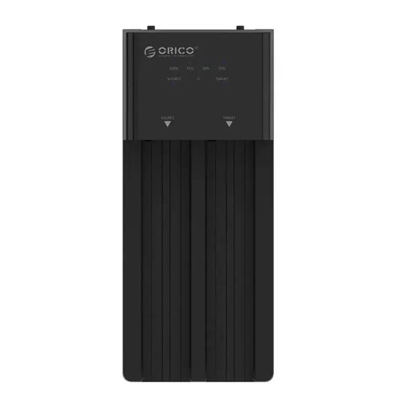 ORICO Dual Bay SATA для USB 3,0 type-B жесткий диск Док-станция 5 Гбит/с 2,5/3,5 дюймов HDD корпус жесткого диска чехол EU/US Plug