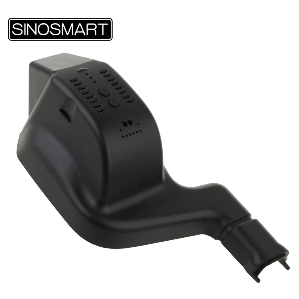 SINOSMART Novatek 96672 автомобильный Wifi DVR камера для Renault Kadjar Nissan Murano управление от