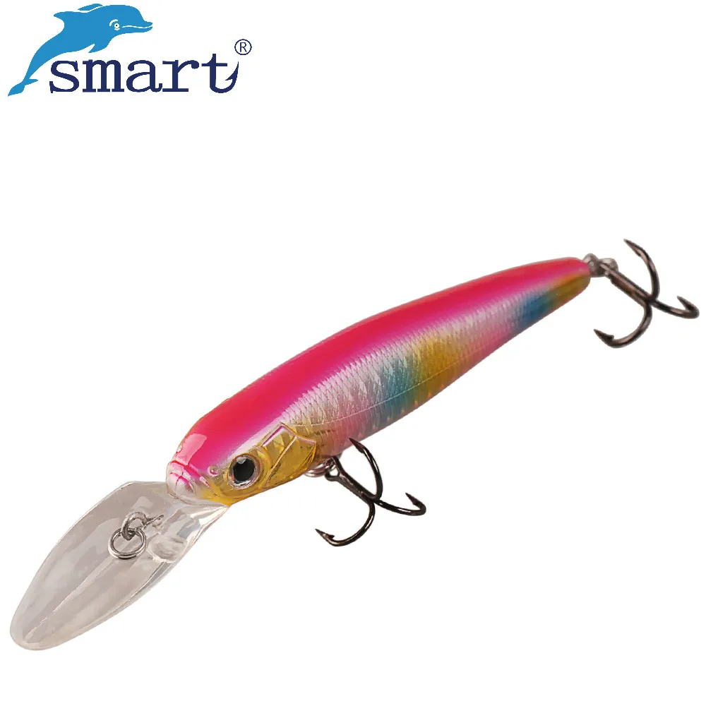 Smart Floating Minnow Fishing Lure 9cm 13.35g Diving Depth 3.0m Hard Bait Iscas Artificiais Para