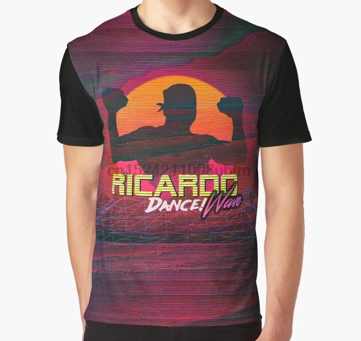 

All Over Print 3D Tshirt Men Funny T Shirt Ricardo dance! Full Print Big print Graphic T-Shirt