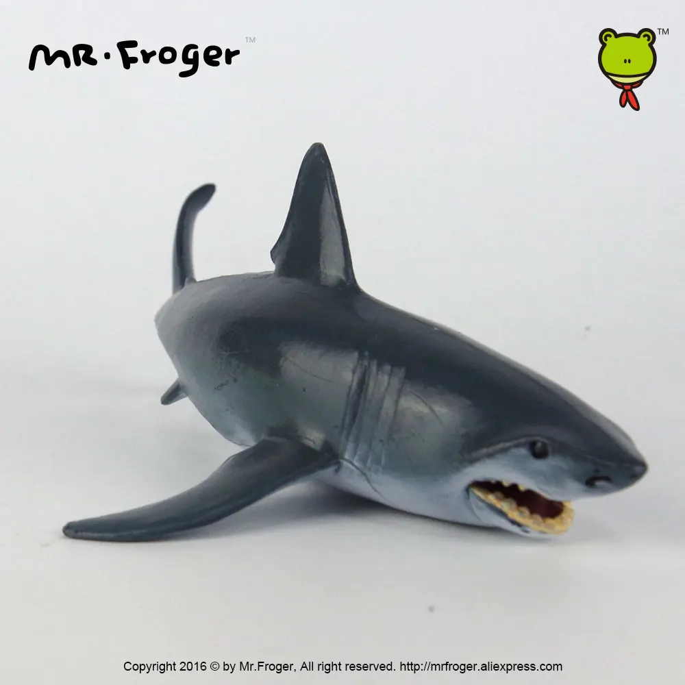 Игрушечная модель Мистер Froger Shark милая имитация челюсти морская жизнь животные в
