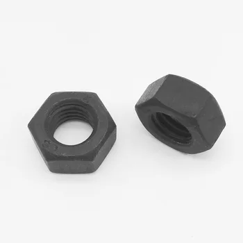 

Wkooa M6 hex nuts Carbon steel nuts Grade 8.8 black 500 pieces