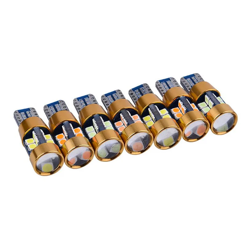 100pcs 12 V-24 V T10 Canbus 19 SMD 3030 ошибок не полярности пятно 168 W5W 194 автомобиля разрешение на парковку лампы стайлинга автомобилей светильник источник