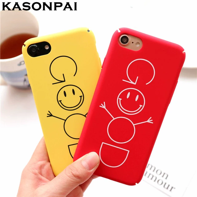 kasonpai fashion ultra thin hard case for iphone 7 case funny good cover or protect 6 letters