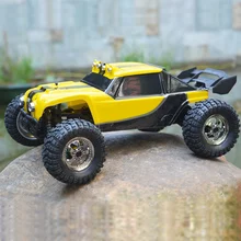 Прохладный RC автомобиль 4WD 1/12 2,4G Водонепроницаемый рок пустынный автомобиль внедорожник Buggy дистанционное управление модель с светодиодный свет электрические игрушки для детей