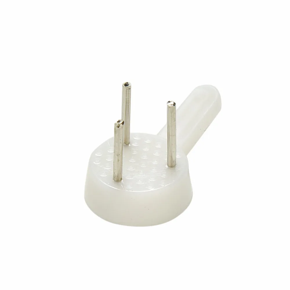 

20PCS White Plastic Hard Picture Frame Wall Hooks Mirror Gadgets Hanging Hangers for Bathroom Drawing Room Wall Small Size