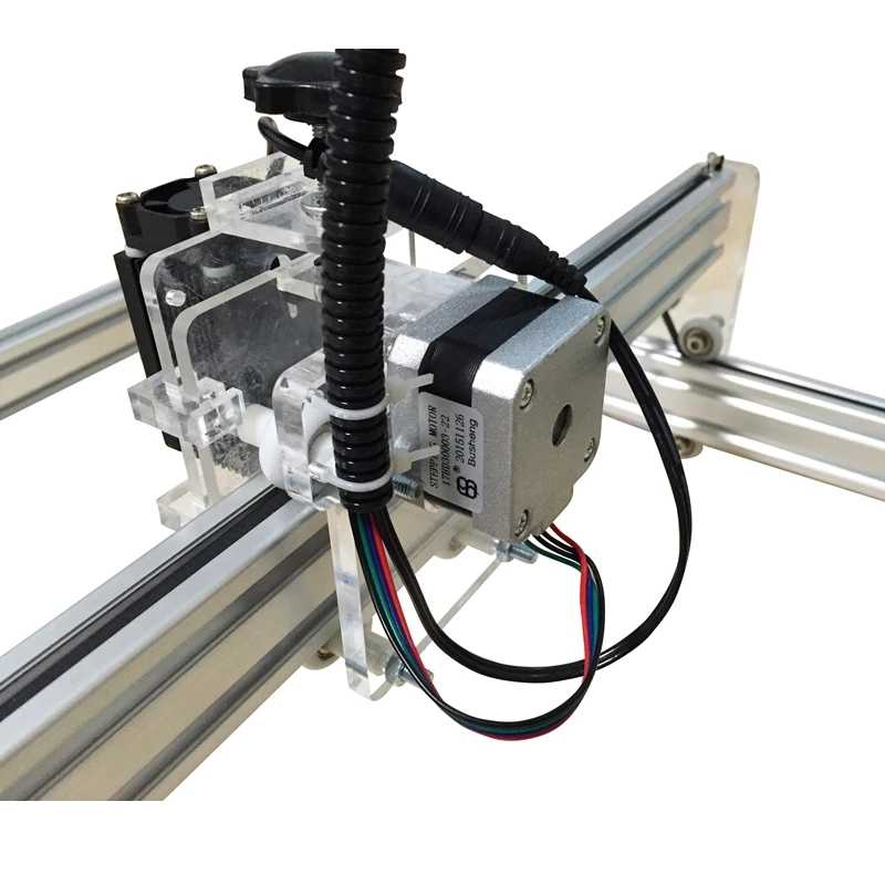 10 Вт лазерный металлорежущий станок маркировочная машина Поддержка английский программное обеспечение работы Размер 1*1 м лазерный гравер
