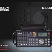 Tecsun S-2000 2 канальный цифровой тюнинг Настольный HAM радиолюбителей боковая полоса(SSB) Двойное преобразование частоты PLL FM/MW/SW/LW воздуха полный диапазон S 2000 радио