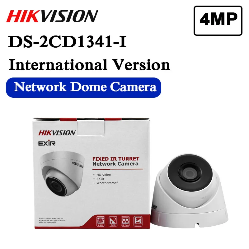 DHL Бесплатная доставка английская версия DS-2CD1341-I Замена DS-2CD2345-I 4 МП CCTV камера POE ip |