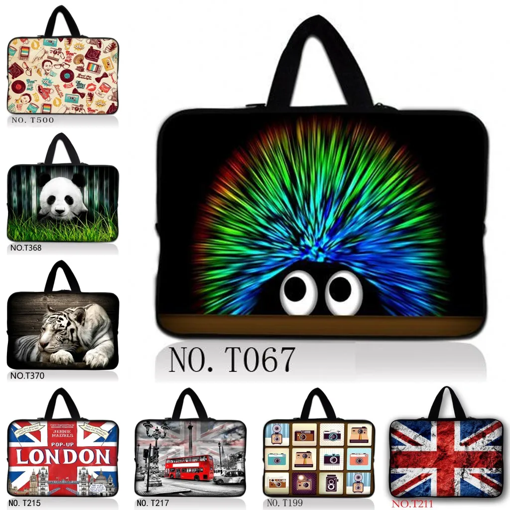 13" Fashion Neoprene Soft Laptop Netbook Sleeve Bag Case Cover +Hide Handle For 13.3" Lenovo