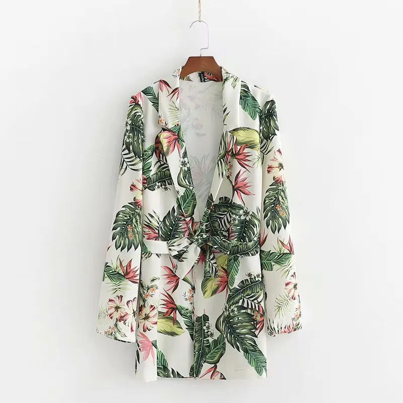 

XD55-2239 Easy Printed Jacket with European and American Fashion Style