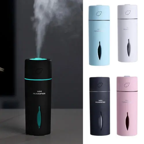 

2019 Faroot LED Mini Portable Car Humidifier Air Purifier Freshener Essential Oil Diffuser