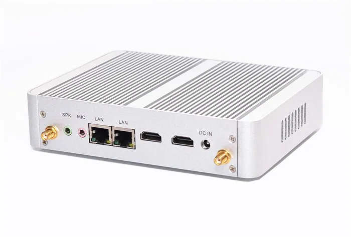 2016 New Dual Lan mini pc M150S  celeron N3150 Quad Core X86 6W Low power  Fanless micro pc  