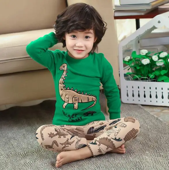 

2019 kids pajamas sets Baby girl and boys clothes sweet dreams pijamas baby boys girls cartoon long sleeve T-shirt+Pants 2pcs