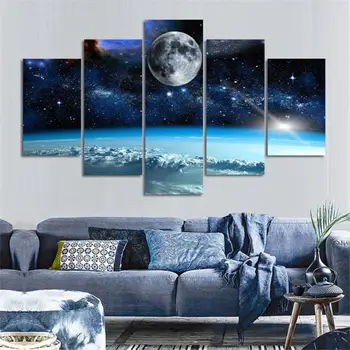 

5D diamond embroidery Unframed Modern Art Oil Painting Canvas Print Picture Home Wall Room Decoration 5pcs/set 11.29