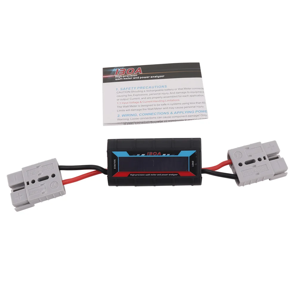 

RC Power Analyzer 130A High Precision Watt Meter Voltage Current Power Capacity Energy measurement with LCD Display