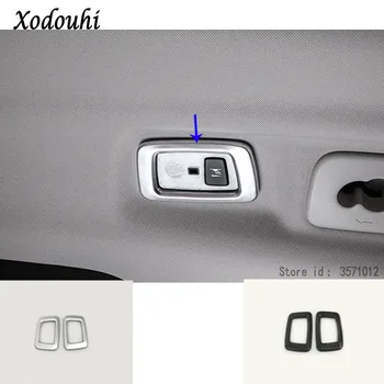

For Volvo XC60 2018 2019 2020 Car Body Styling Cover Back Rear Tail Read Reading Switch Button Light Lamp Frame Trim Stick Part