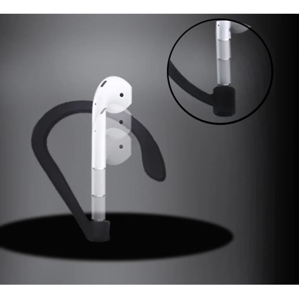 1 пара силиконовых наушников Анти-потеря ушной крючок держатель для Apple Airpods Air pods Earpods ремень наушники аксессуары силикон
