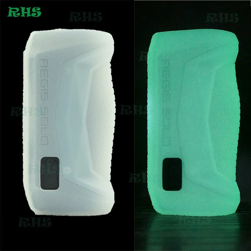 RHS Новые товары для дома силиконовый защитный чехол для GeekVape Aegis Solo 100W 13 цветов - Цвет: Luminous