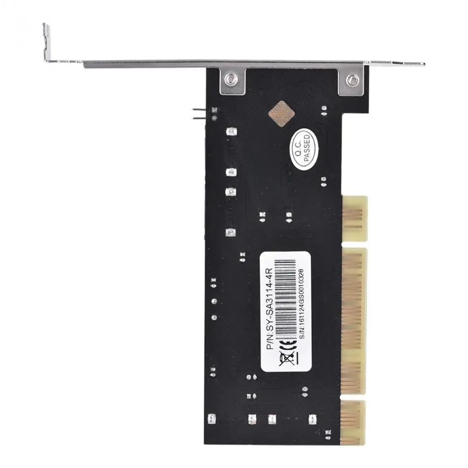 PCI до 4 встроенный SATA Порты и разъёмы 1,5 Гбит/с Sil3114 Чипсет карта raid-контроллера Плата расширения