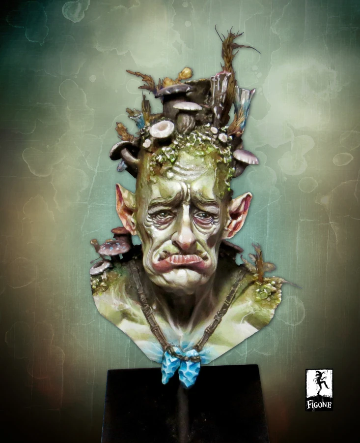 

[Loong Way Miniatures] Figone Flap 65mm Bust (not inculd the base) Resin Miniature