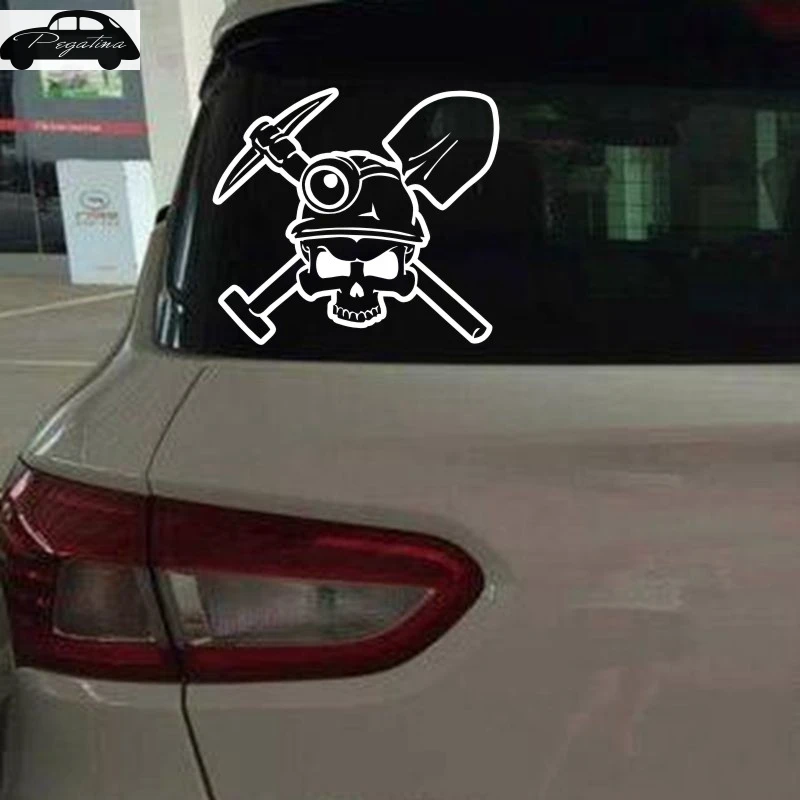 Pegatina عامل منجم عامل ملصقا الذهب الاندفاع صائق الملصقات الفينيل صور مطبوعة للحوائط ديكور جدارية التزلج ملصقا