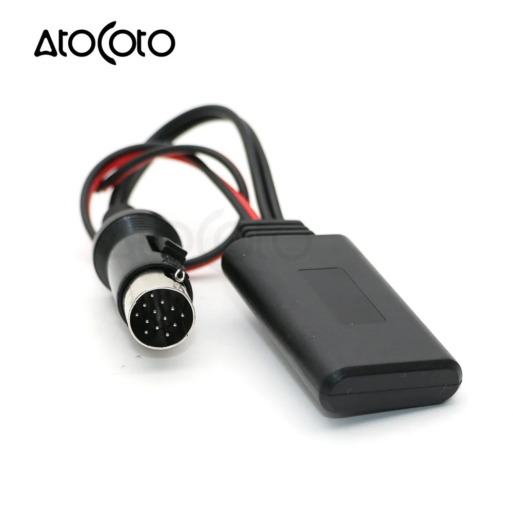 

Car Bluetooth Module Aux Cable Adapter for KENWOOD CA-C2AX KCA-iP500 CA-C1AX 13Pin interface Radio Stereo Wireless Audio Input