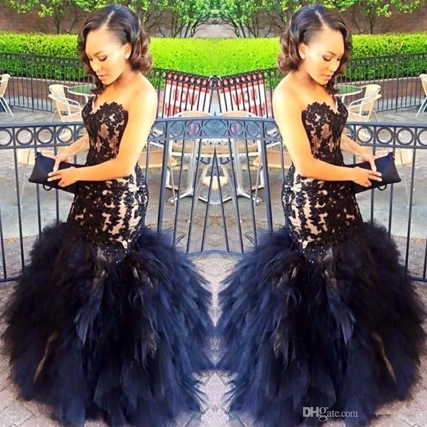 2017-Puffy-Tulle-Tiered-Long-Evening-Prom-Dresses-Sweetheart-Appliques-Zipper-Gorgeous-Sexy-Fashion-Mermaid-Party