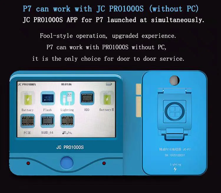 JC Pro1000s Host 2Gen Multi-Function Nand Pcie Programmer 3