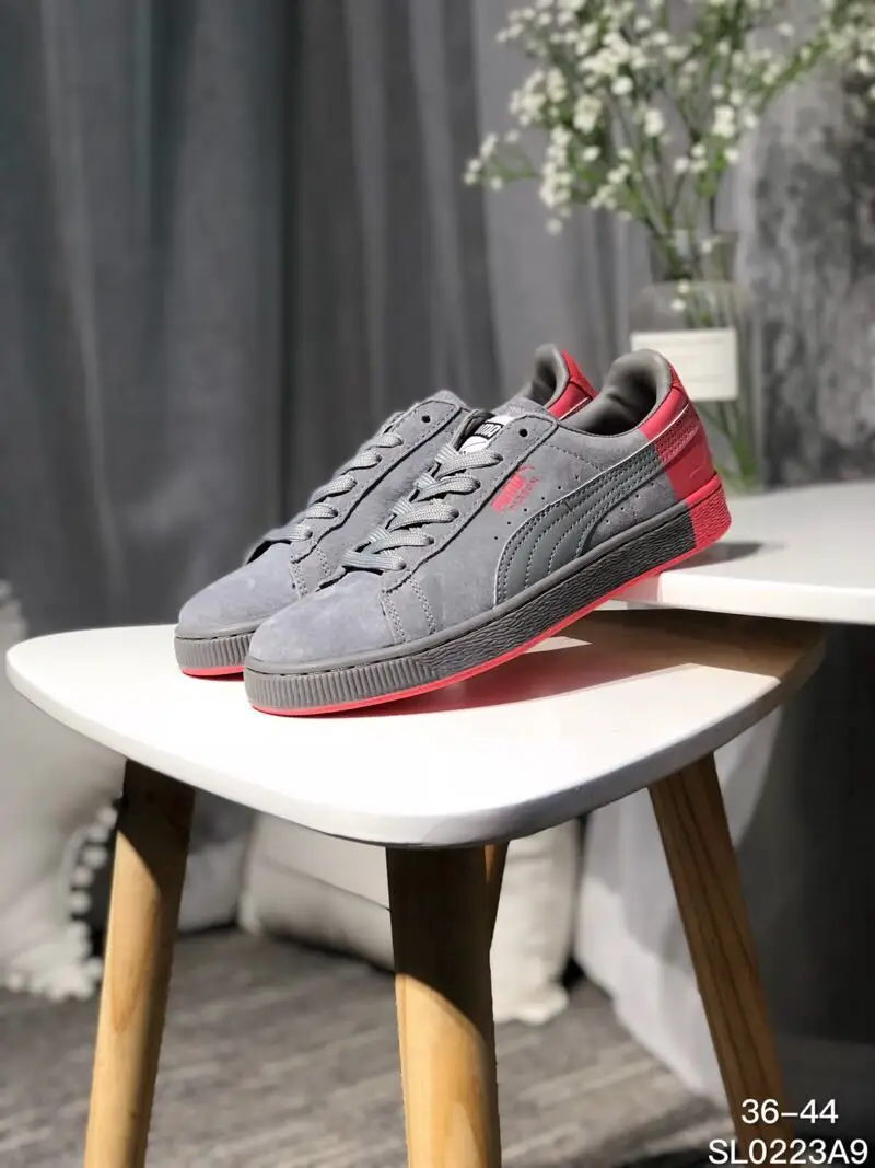 Puma Basket Classic Tlger сетки высочайшее качество свинья кожаные туфли для обувь мужчин и