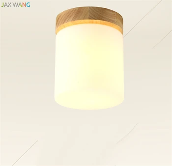 

Japanese Style round wood art Led ceiling lights plafond lamp for home living room lights ceiling light fixture bedroom lamps