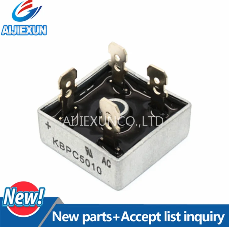 

500Pcs KBPC5010 Free shipping 50A 1000V 40, 50A HIGH CURRENT Bridge Rectifier in stock 100% new and orginal