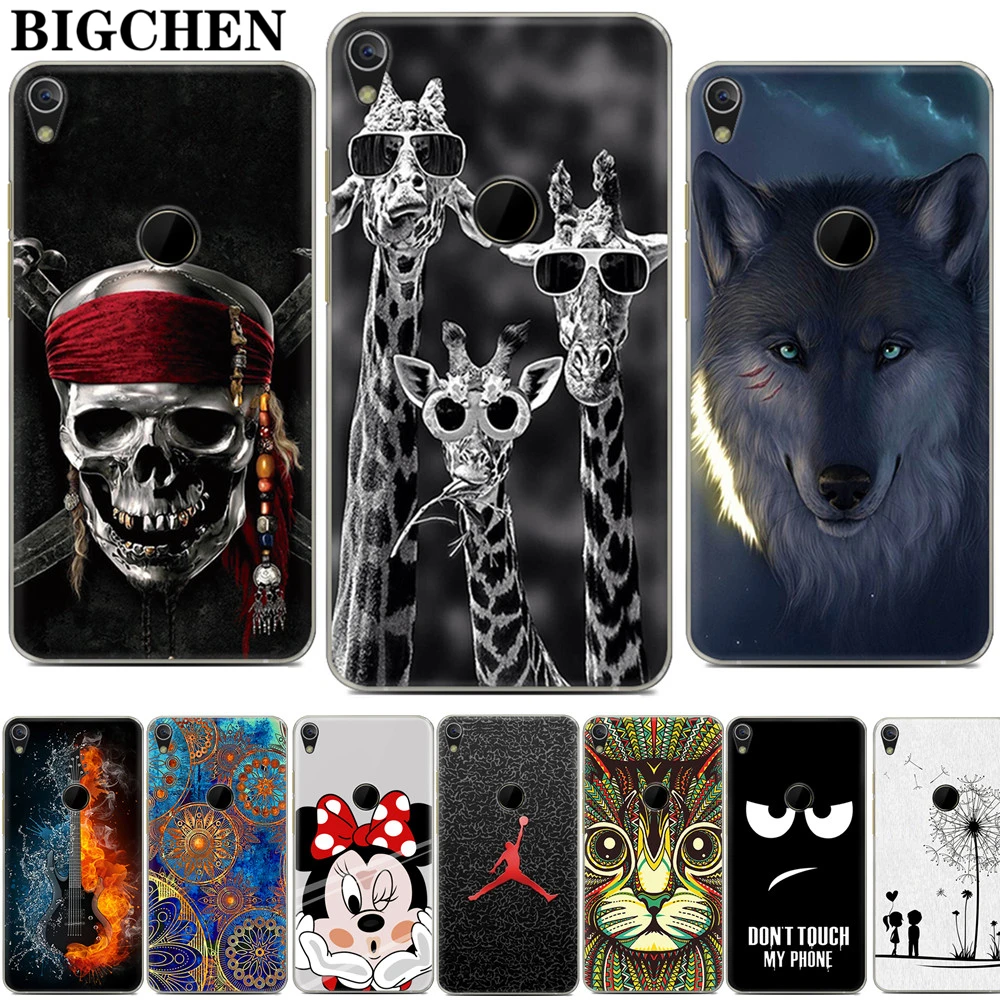 

BIGCHEN Soft Cover For Alcatel Shine Lite Case TPU Silicone Back Cover Phone Cases For Alcatel One Touch Shine Lite 5080 5080X