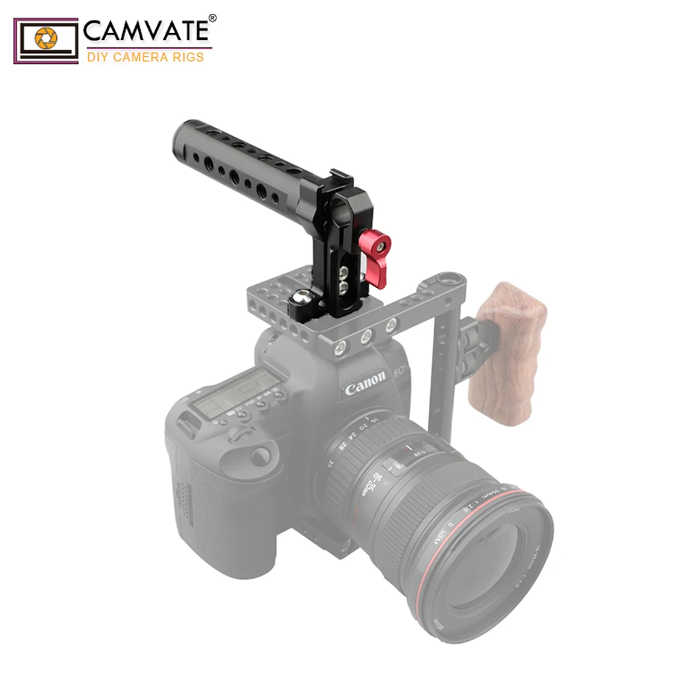 Верхняя ручка для сыра CAMVATE с зажимом стержня (Red Wingnut) GH5 5dmarkiii C1629|Аксессуары