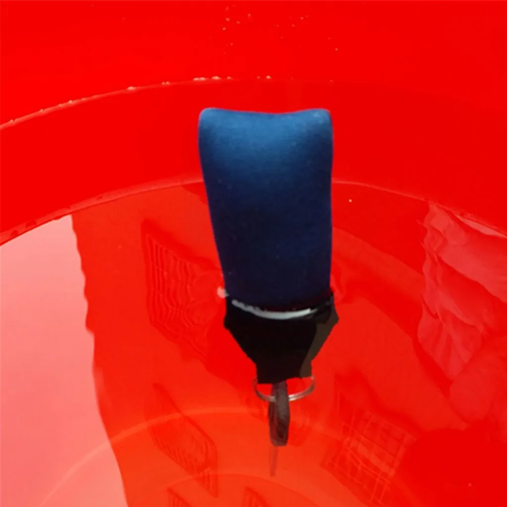 Rectangle Neoprene Floating Keyring Water Floatable Key Ring Keychain for Boating Yachting Sailing Beach Seaside Water Sports
