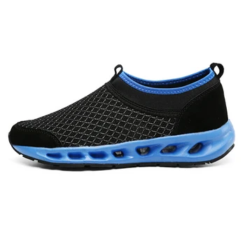 

Nice New Arrival Fashion Men Summer Casual Shoes Breathable Net Style Slip-on Waterproof Outdoors Outwear BKDZ1115