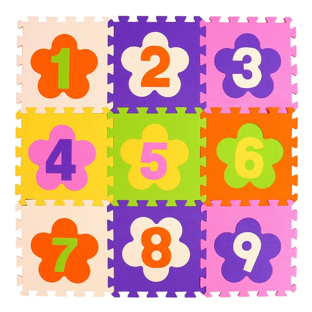 MQIAOHAM  Kids baby play mat puzzle mats carpet rugs babies puzzle EVA puzzles soft toys for kid children crawling mat Tiles 6