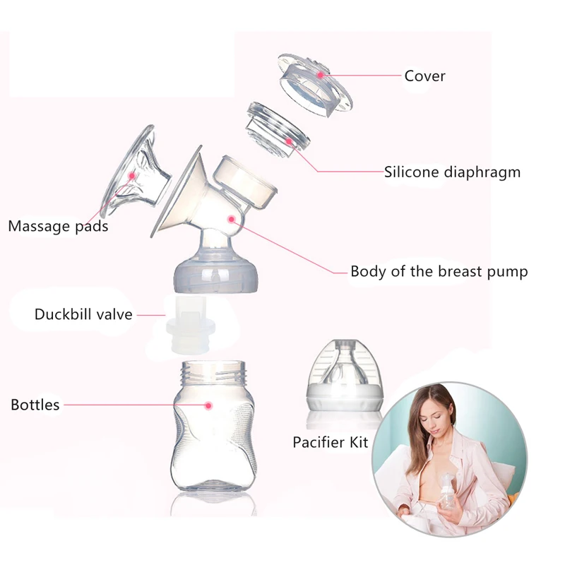 Duckbill Valve Breast Pump Parts Silicone Baby Feeding Nipple Pump Accessories breast pump accessories silicone valves