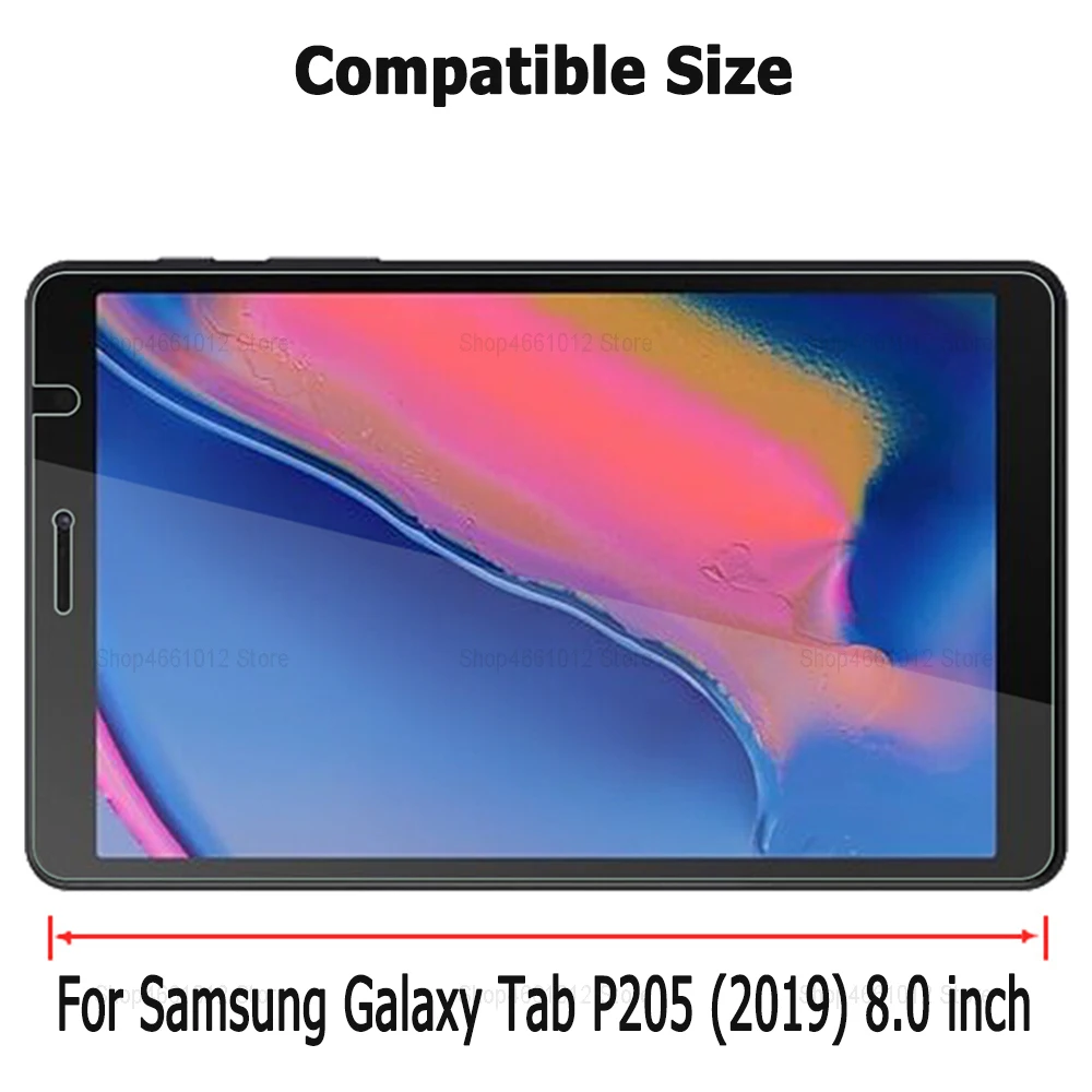 Закаленное стекло для Samsung Galaxy Tab A 8 2019 дюйма зеркальная Защита экрана с S Pen 0 Φ Plus