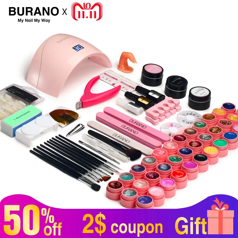 

Set For Manicure Gel Nail Polish Set UV Gel Polish 36W UV Lamp For Nail Tools For Manicure NAIL Art Set All For Manicure Tools