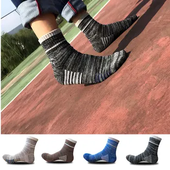 

4Pairs/lot Newest Fashion Cotton Casual Men Socks High Quality Spring Winter Breathable Men's Sporting Socks EU 39-44