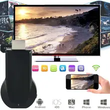 Высокой четкости Wi-Fi дисплей приемника 1080 P mirascreen ТВ ключ DLNA AirPlay Miracast беспроводное подключение HDMI TV Stick