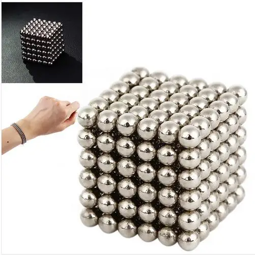 

216pc 3mm Cube Magic Cube Bucky Puzzle Magcube Blocks Puzzle Balling